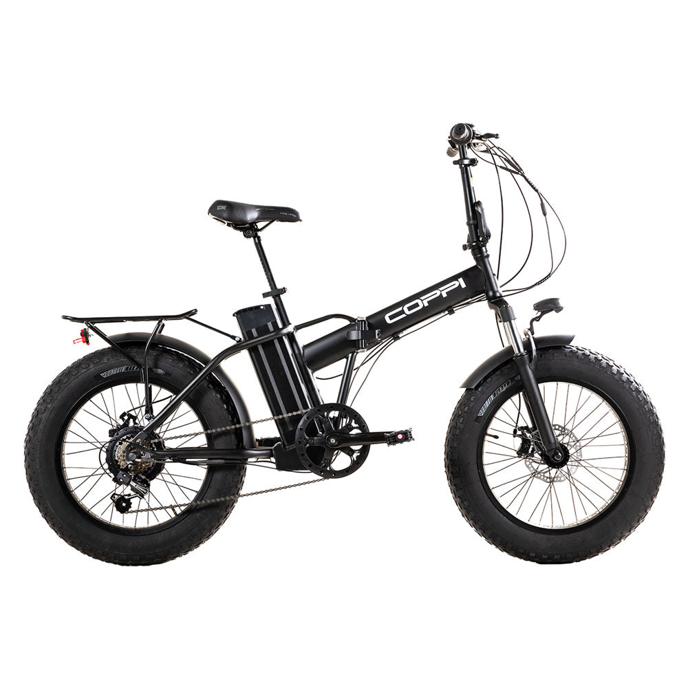 VÉLO ÉLECTRIQUE « VESUVIO » COPPI 250 W – roues 20 pouces – noir