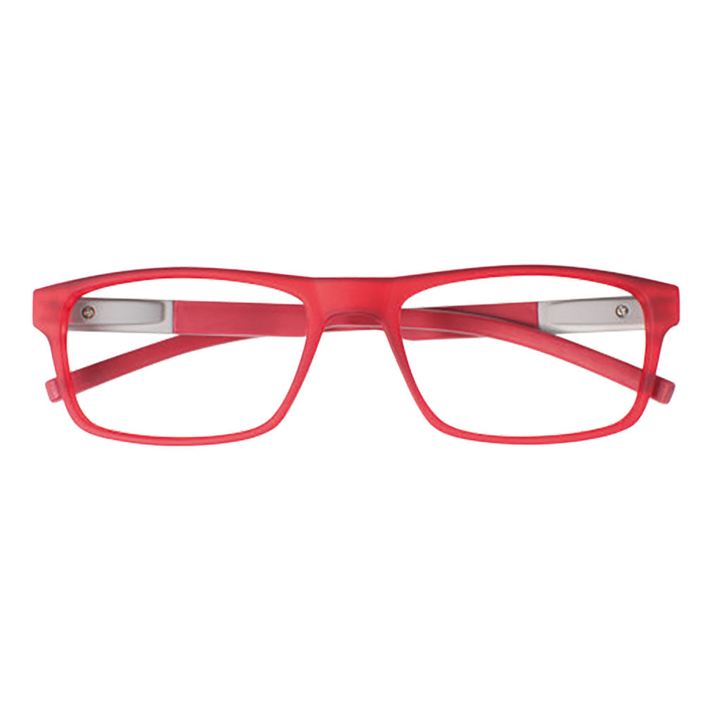 Lesebrille Modell "COLORADO ROT" + 3,5