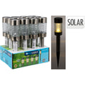 LAMPADA A ENERGIA SOLARE 'INOX' cm 10 x h.26