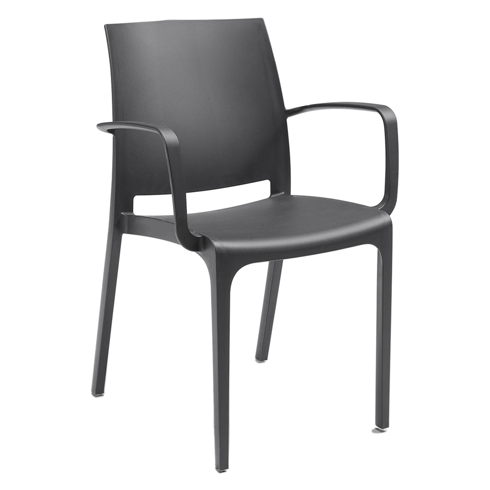 POLYPROPYLENSTUHL 'VOLGA ARMCHAIR' weiß