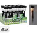 SOLARLEUCHTE cm 18 x H.55 - schwarzes Gehäuse
