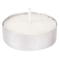 CANDELA BIANCA 'TEALIGHT' cm 3,8 x 1,5 - cf. 25 pz in blister