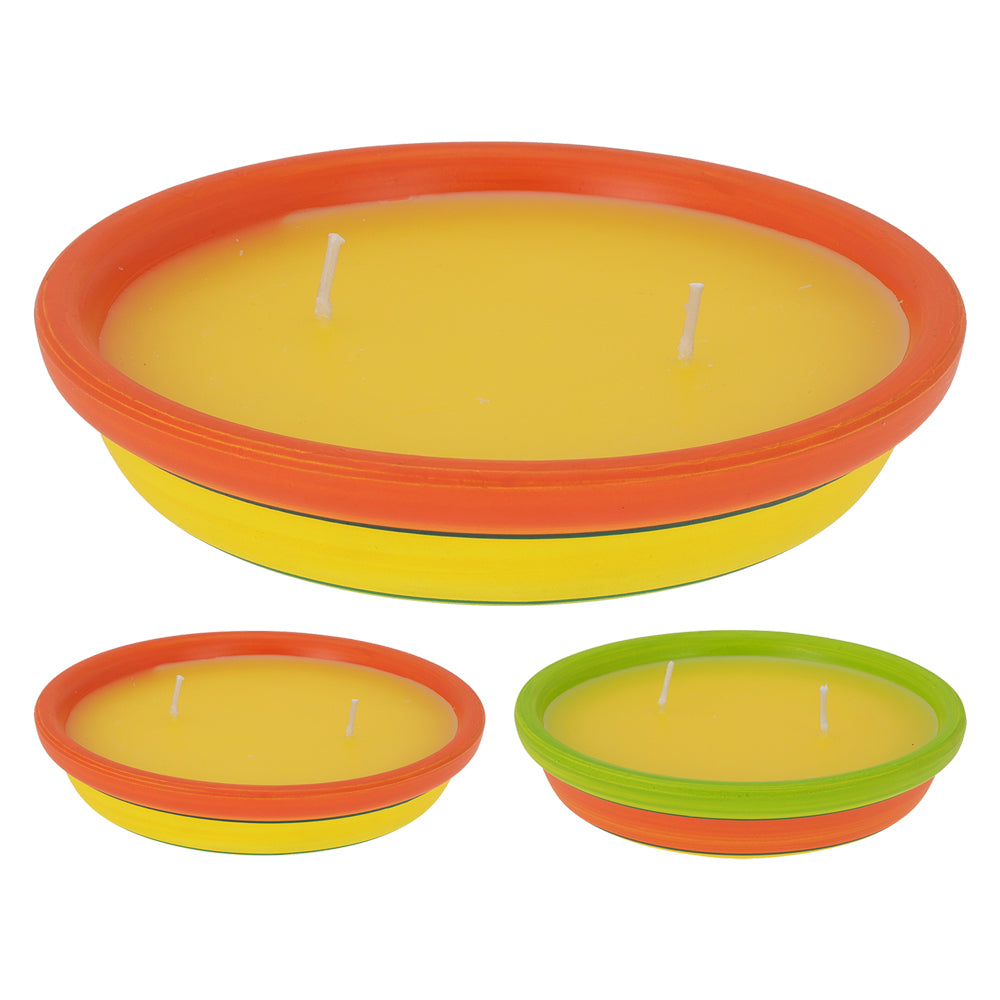 CANDELA ALLA CITRONELLA cm 11,5 x 3,2