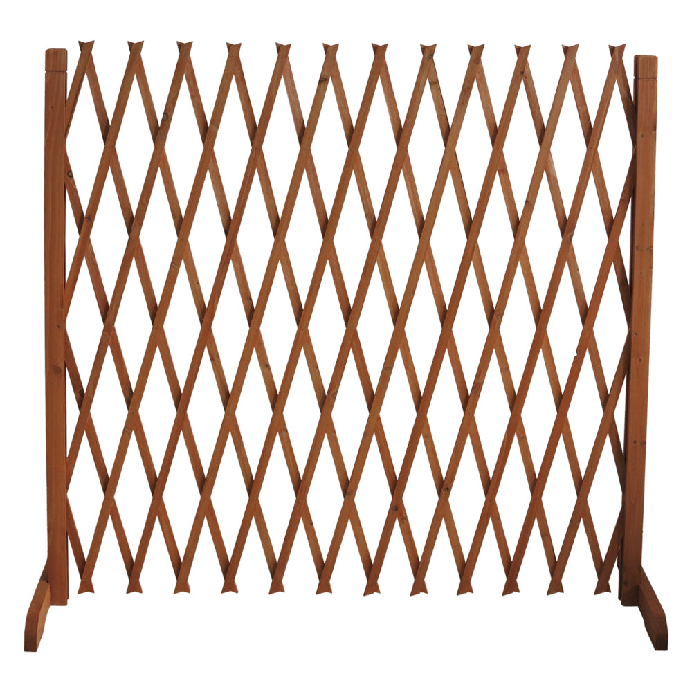 CLÔTURE EXTENSIBLE EN BOIS 140 x H.120 cm