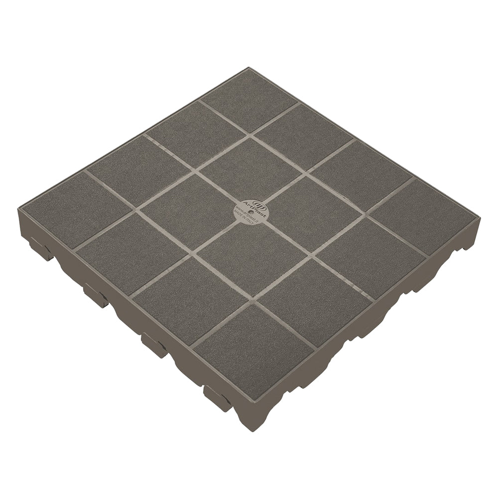 GARTENPLATTE 'COMBI' 40 x 40 cm (39 x 39 netto) x H 4,8