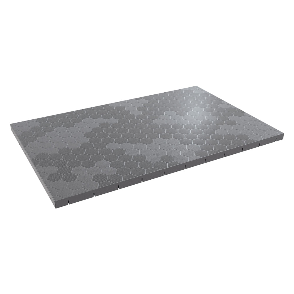 DALLE DE JARDIN "EASY" 116 x 76 x h 3 cm - marron