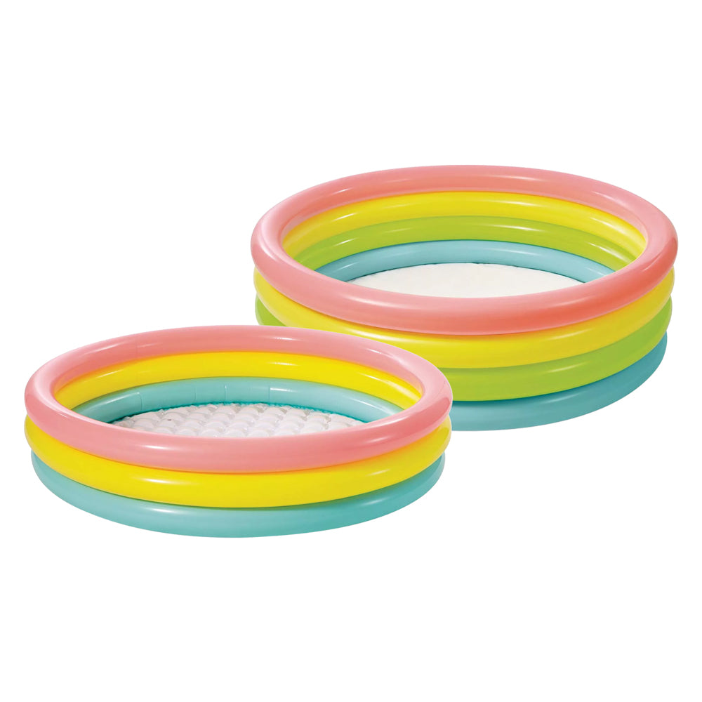 AUFBLASBARER POOL „SUNSET GLOW“ Ø 168 x H 46 cm – 780 Liter