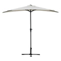 Parasol mural Ø 2,7 m