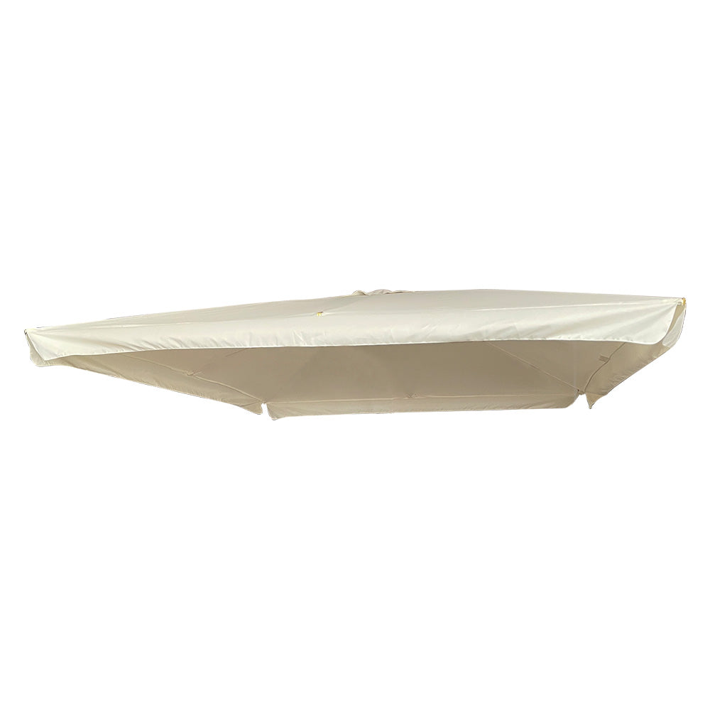 TOILE POUR PARASOL CARRÉ 3 x 3 - blanc