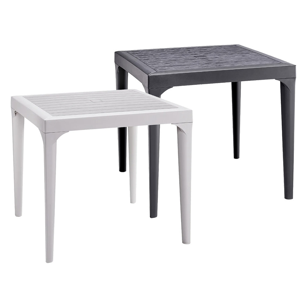 TABLE EN POLYPROPYLÈNE « MALMO » blanc