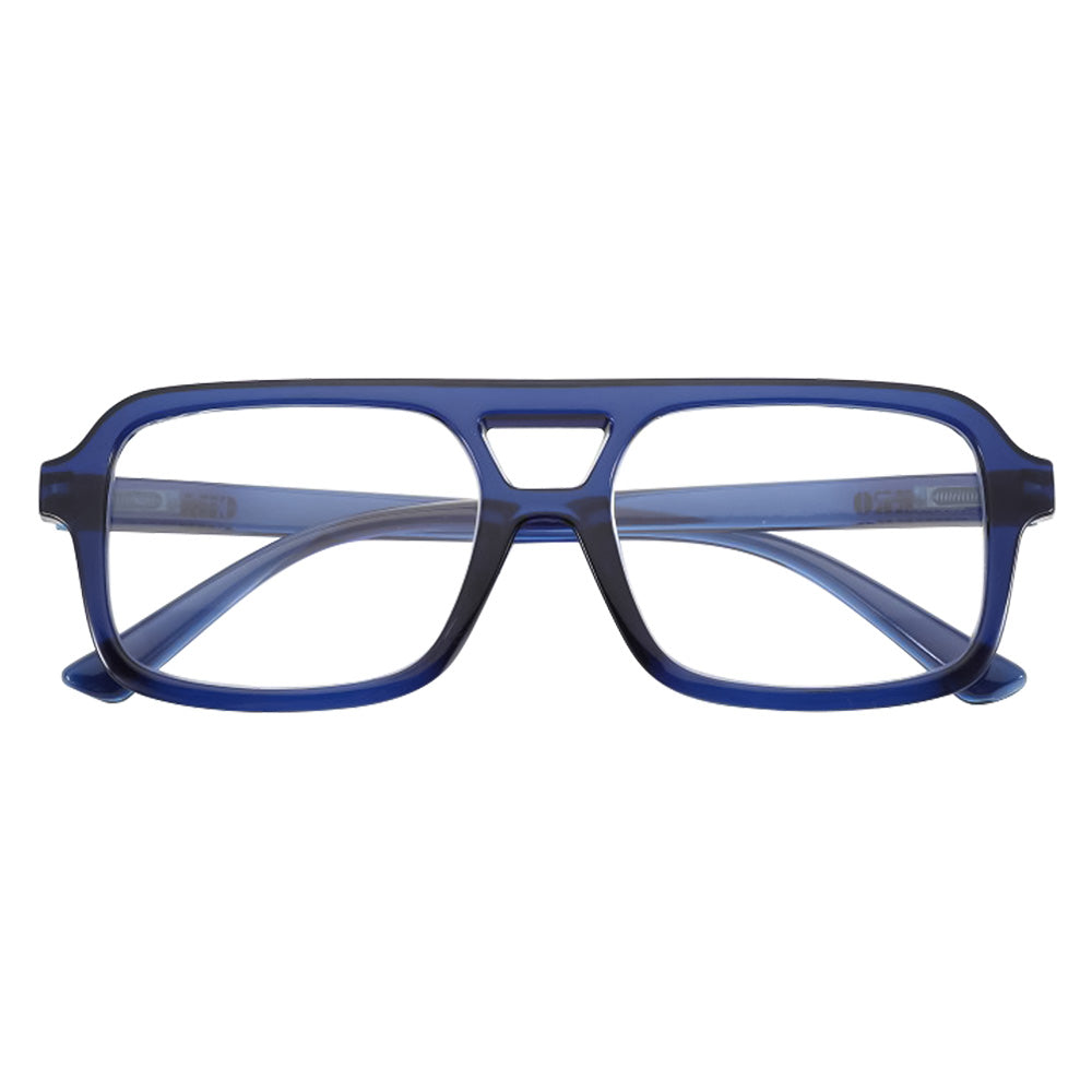 LESEBRILLE 'WISCONSIN BLAU' +2,50