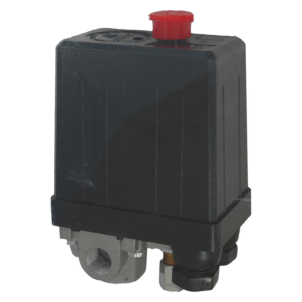 4-WEGE-DRUCKSCHALTER für Kompressoren 6-24-50-100 L
