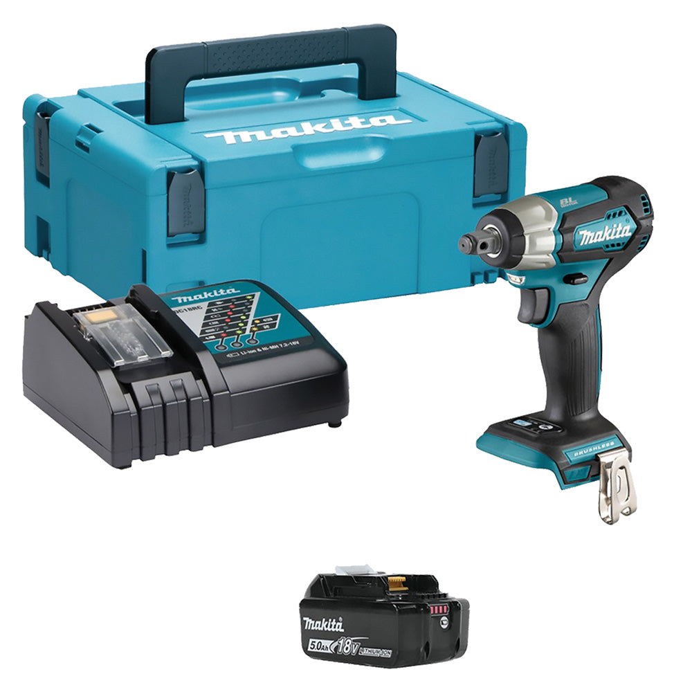 AKKU-SCHLAGSCHRAUBER 'DTW181RTJ' 18V - 2 x 5,0 Ah Lithium