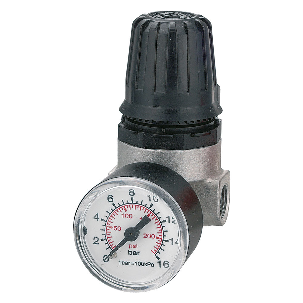 RÉGULATEUR DE PRESSION POUR COMPRESSEUR '31/A4' 2 voies - raccord 1/4 F