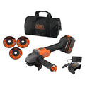MEULEUSE D'ANGLE SANS FIL « BCG6L8F1S-QW » 18 V 4 Ah Lithium - 115 mm