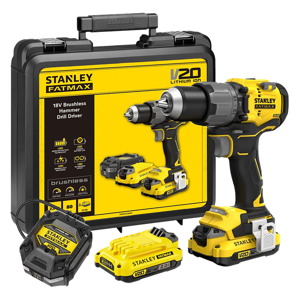 VISSEUSE PERCEUSE SANS FIL 'SFMCD726D2K-QW' 18V - 2,0 Ah Lithium