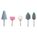 Jeu de 5 meules abrasives corindon