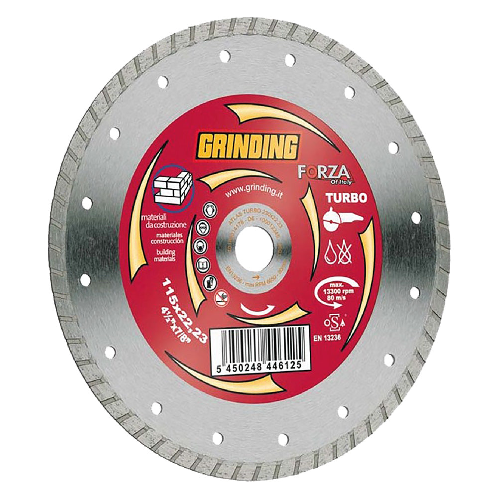 DISCO DIAMANTATO 'FORZA' diametro mm 115x2,2