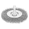 SPAZZOLA CIRCOLARE CON GAMBO Ø mm  75 - spessore fili 15 mm