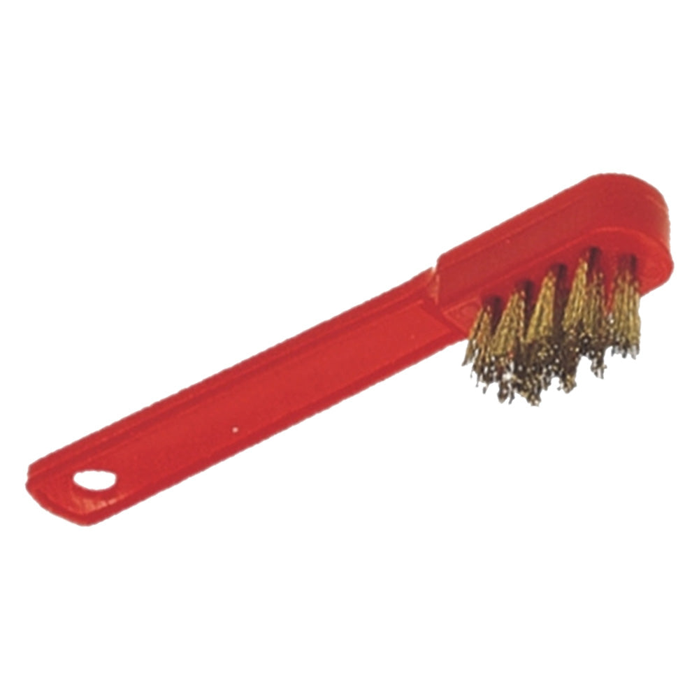 BROSSE À MAIN POUR BOUGIES mm 155x40 - fils laiton Ø mm 0,22