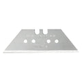 TRAPEZKLINGE FÜR CUTTERMESSER 61 x 33 mm - St. 0,60 mm m. Bohrungen - 100 St.