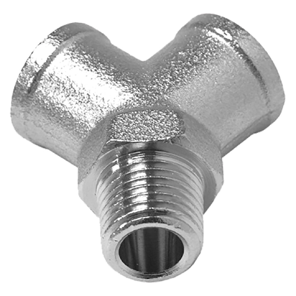 RACCORD DÉVIATION EN Y MÂLE CENTRAL 1/4M - 1/4F