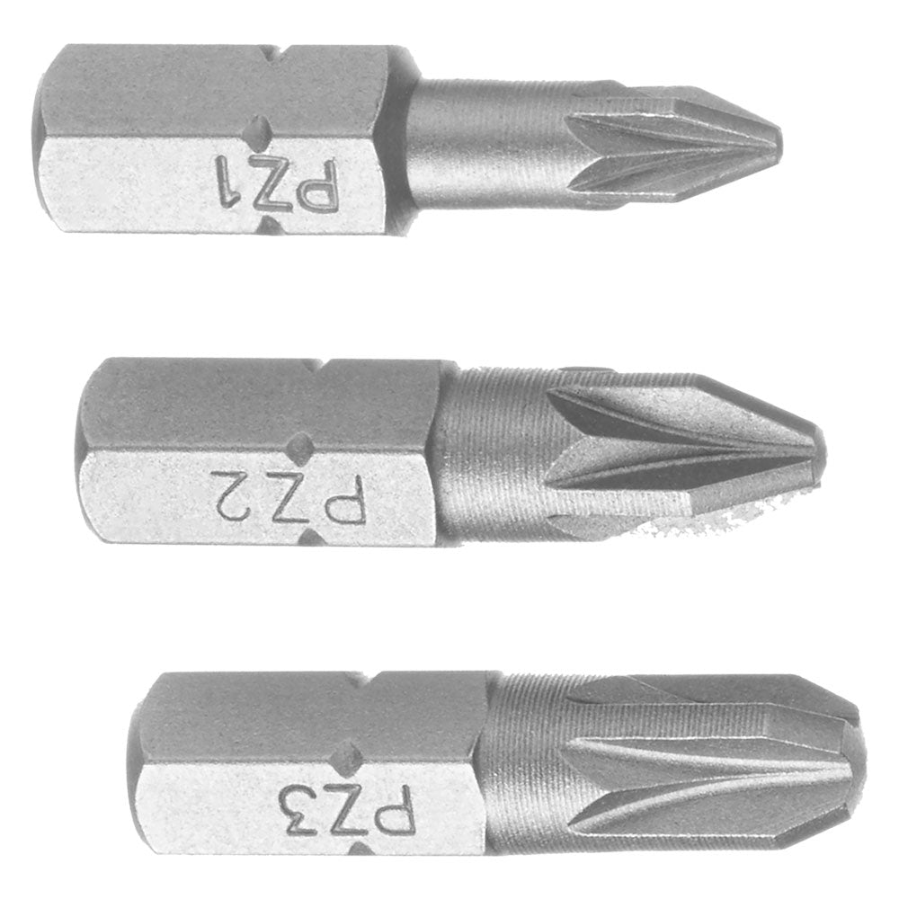 BITS FÜR SCHRAUBER PZ (3 Stk) PZ1-2-3 mm 48