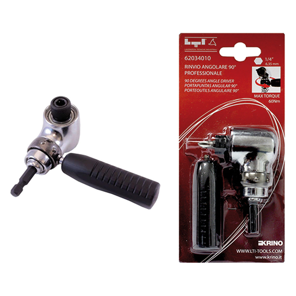 Winkelbohrmaschinenvorsatz 90° mit 1/4"-Anschluss