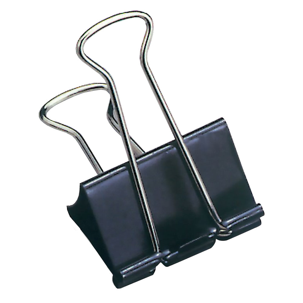 ATTACHES-FILS « DOUBLE CLIP » 19 mm – 12 pièces