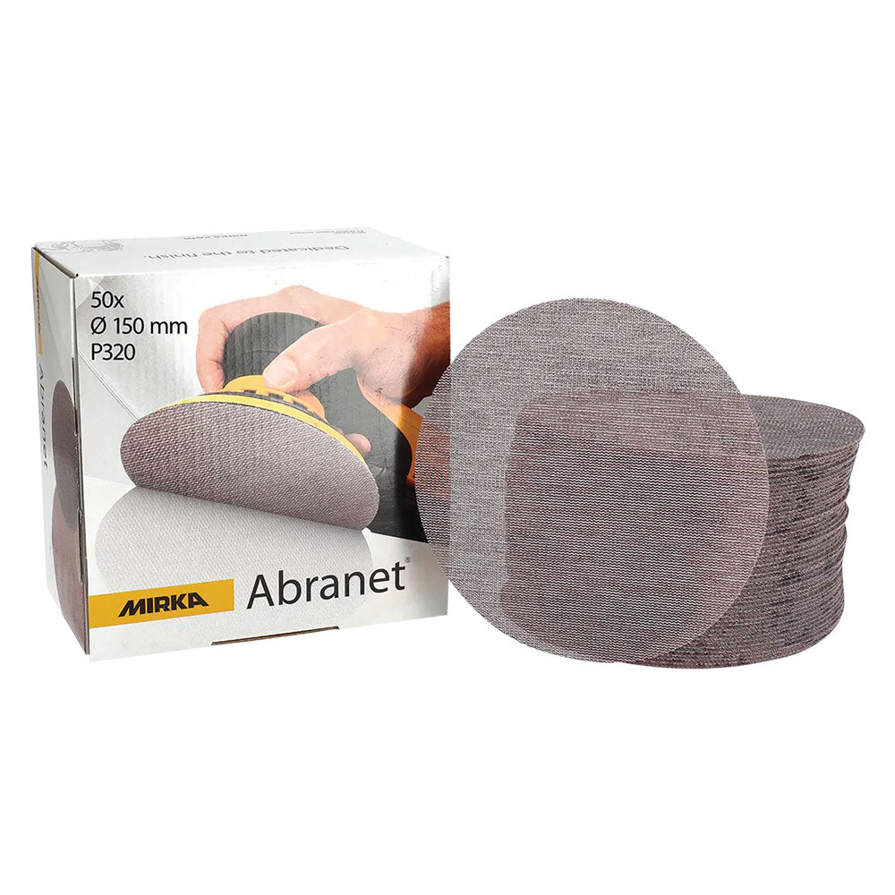 DISCO ABRASIVO CIRCOLARE 'ABRANET' Ø 225 mm - grana 80