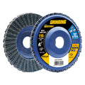 DISCO LAMELLARE PER ACCIAIO INOX 'GRINDING LINEA INDUSTRIALE' ø 115 gr. 120