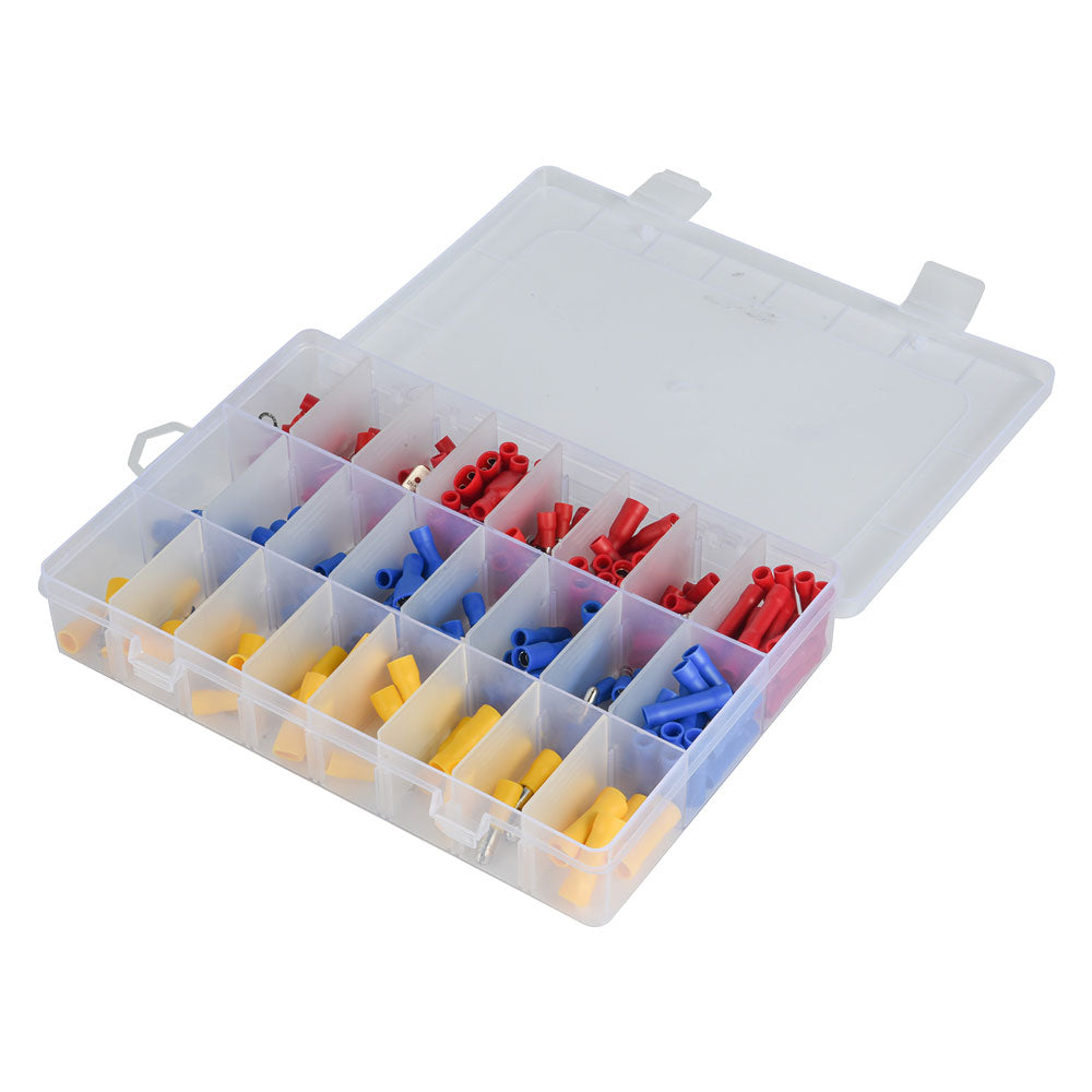 Kabelverbinder und Stecker, 250-teiliges Sortiment