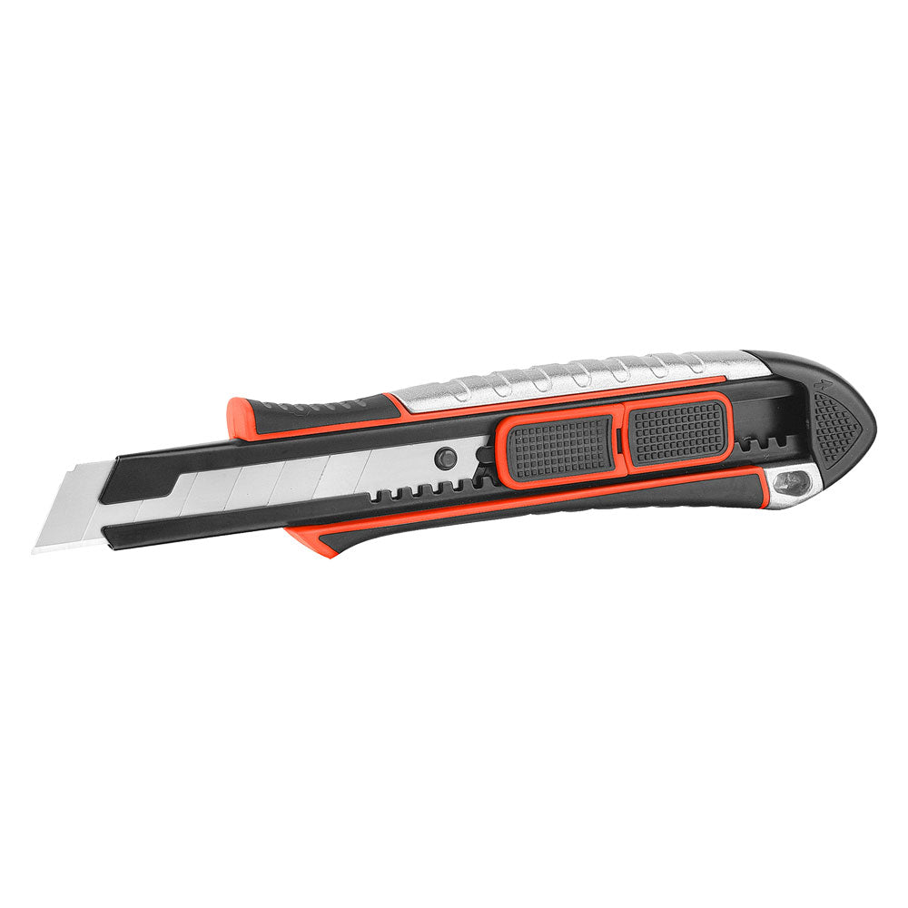 TEPPICHMESSER, SELBSTSPERRUNG, „UNK 2 IN 1“, Klinge 18 mm – Gehäuse Zinklegierung