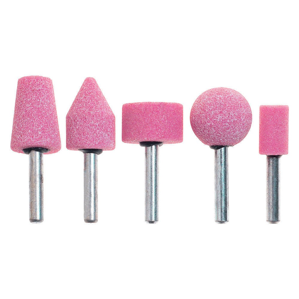 MEULES ABRASIVES EN CORINDON ROSE « 399.00 » lot de 5 pièces
