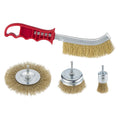 SET DE BROSSES MIXTES set de 4 pièces