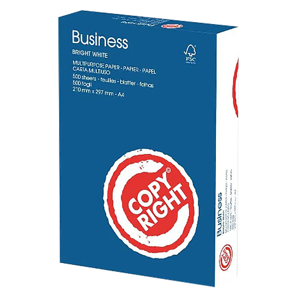 PAPIER DE BUREAU « COPY RIGHT BUSINESS » A4 - 21 x 29,7 cm
