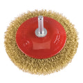 BROSSE CIRCULAIRE CONIQUE Ø 90 mm - queue 6 mm