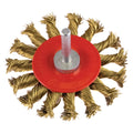 BROSSE CIRCULAIRE SUR TIGE Ø 100 mm - tige 6 mm
