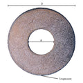 RONDELLA GREMBIALINA M 12- 3,0 x  48 x  13 mm